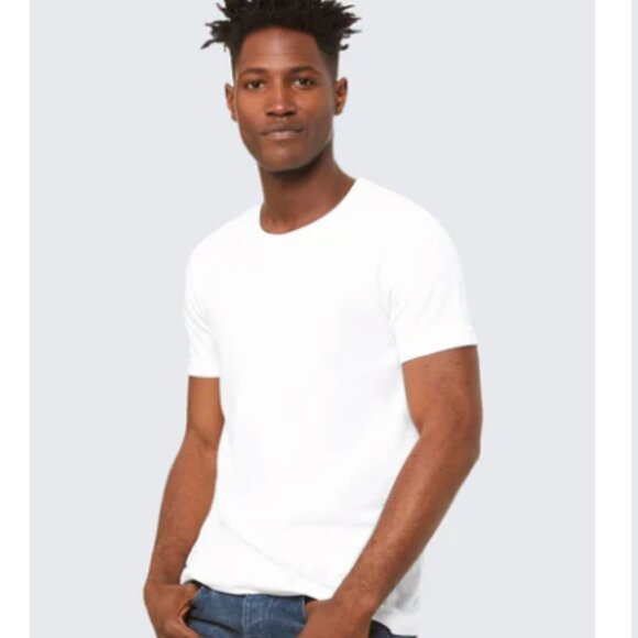 Elio Vincent Armato Other - NWOT MEN'S WHITE SUPIMA CREWNECK T-SHIRT SIZE L